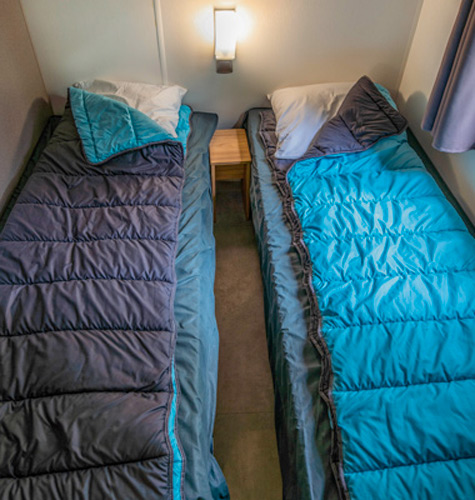 chambre lits mobilhome