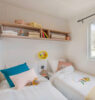 chambre deux lits mobil home