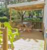 terrasse en bois mobile home